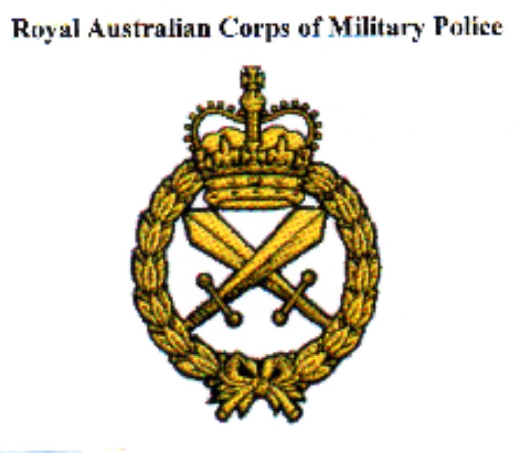 Military corps stickers