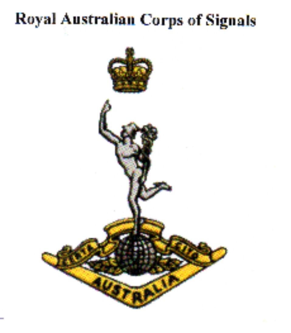 Royal Australian corps signal Sticker
