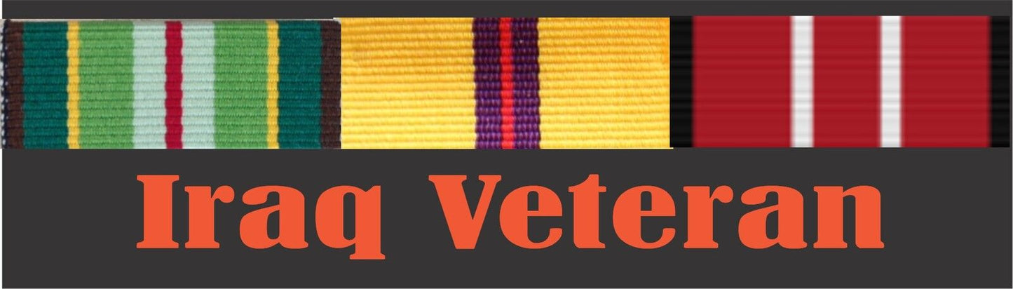 AASM ,IRAQ, ADM sticker with black background