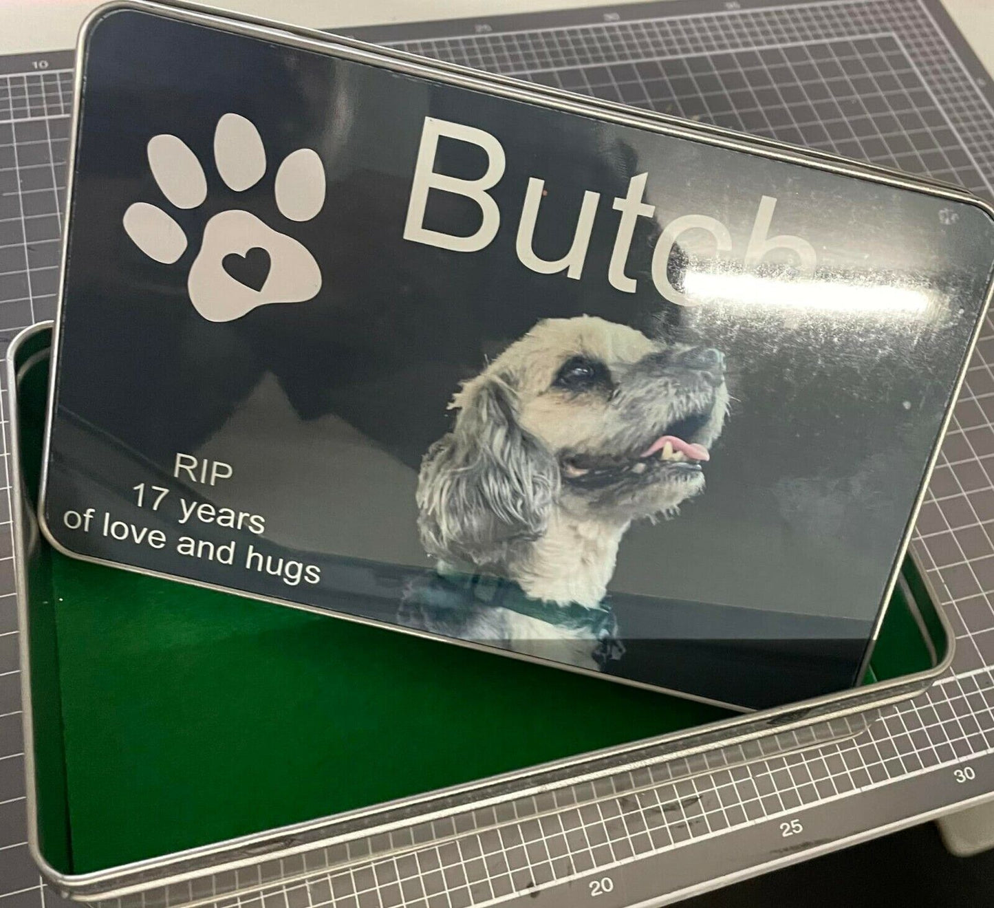 Memory Box for your pet that have crossed the rainbow bridge