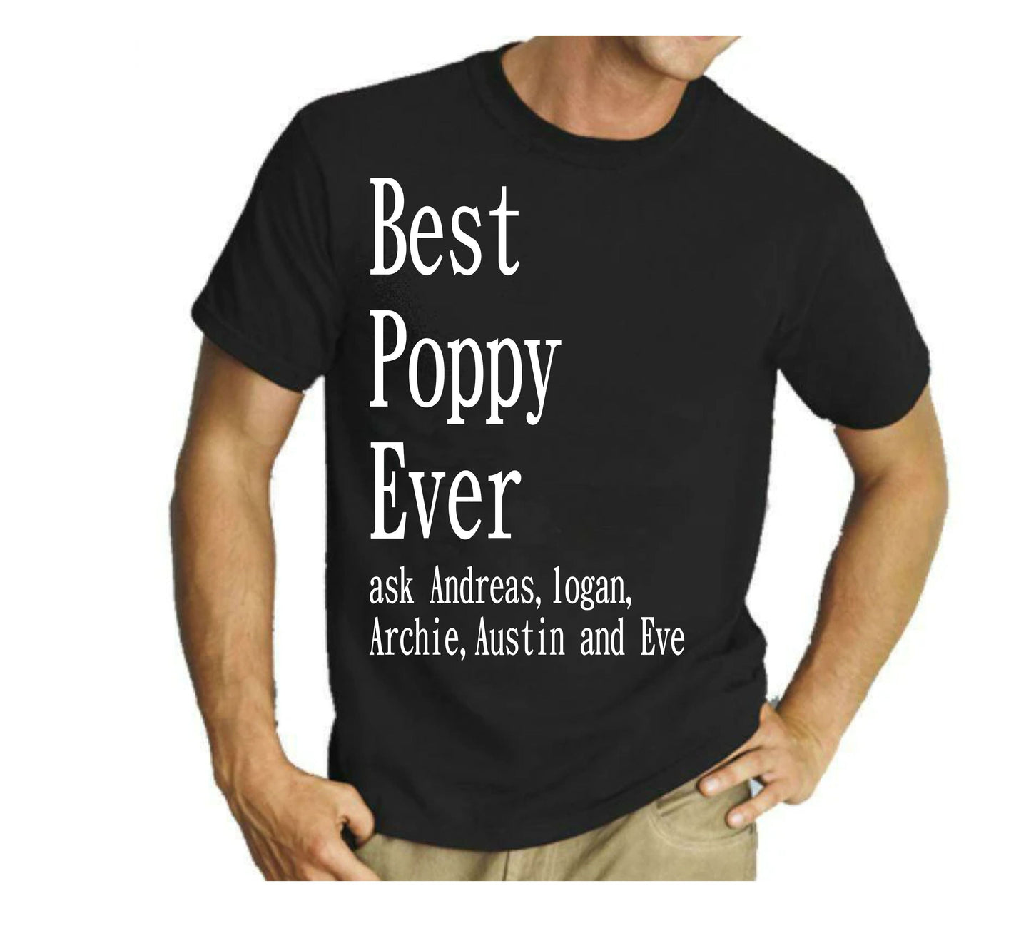 Personalise Father day shirt