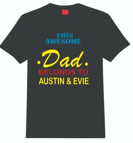Father day shirt personalised