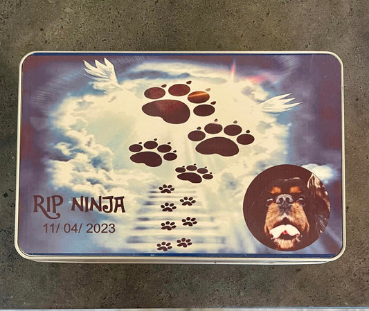 Memory Box for your pet that have crossed the rainbow bridge