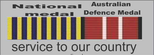 National and ADM Sticker