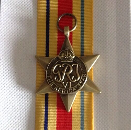 Africa Star full size replica ww11